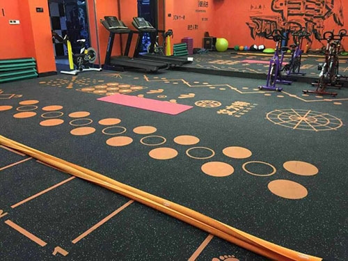 健身房地板案例